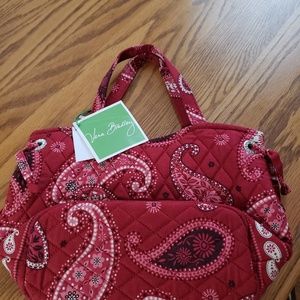 Vera Bradley purse with matching make up bag